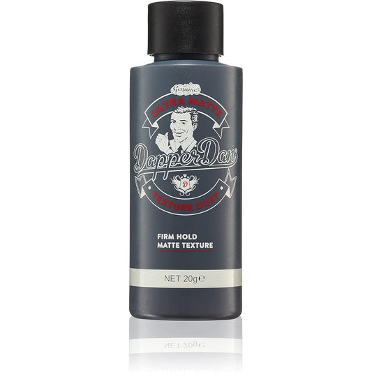Dapper Dan Ultra Matte Texture Dust 20g front view for men hair styling