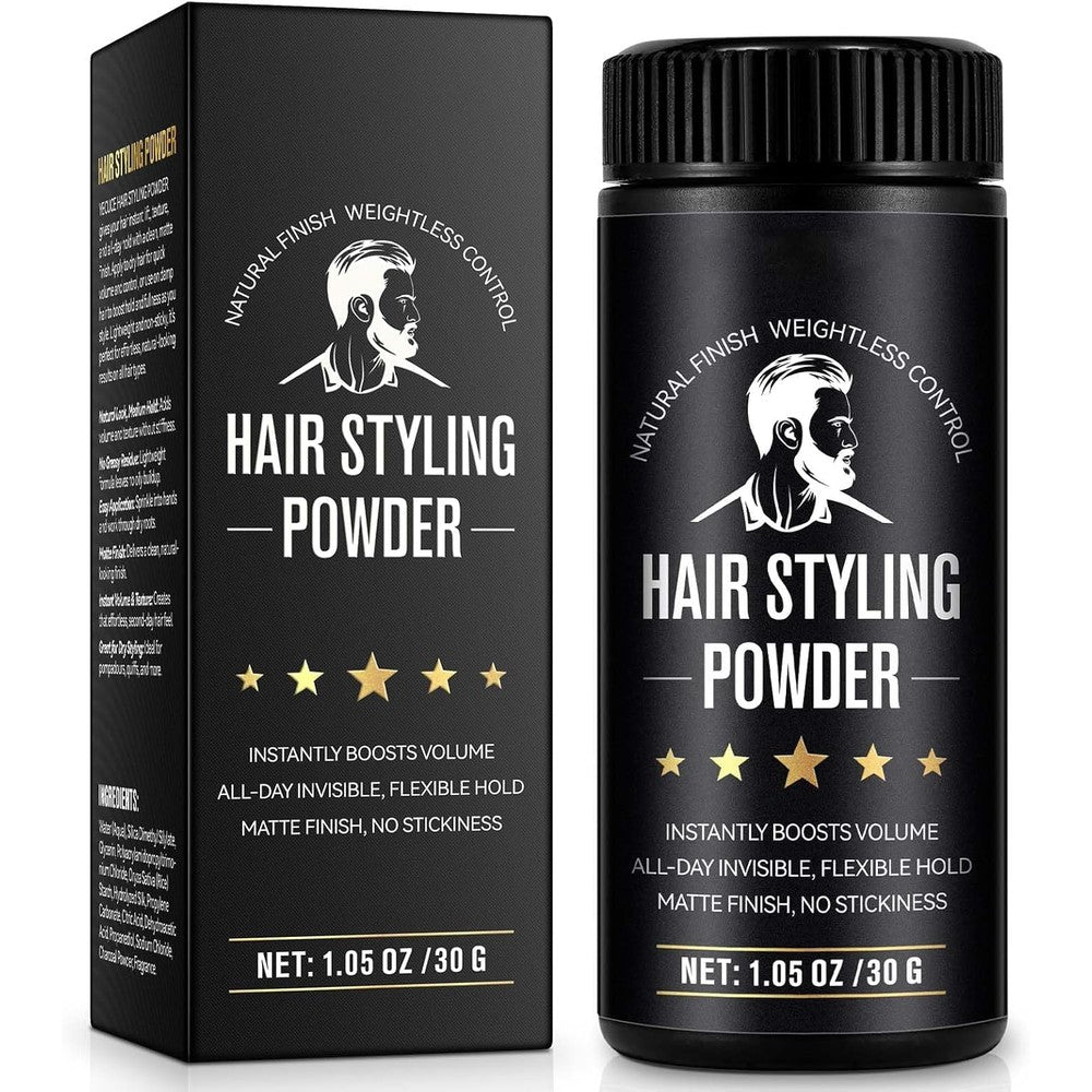 Vofank hair styling powder bottle front view