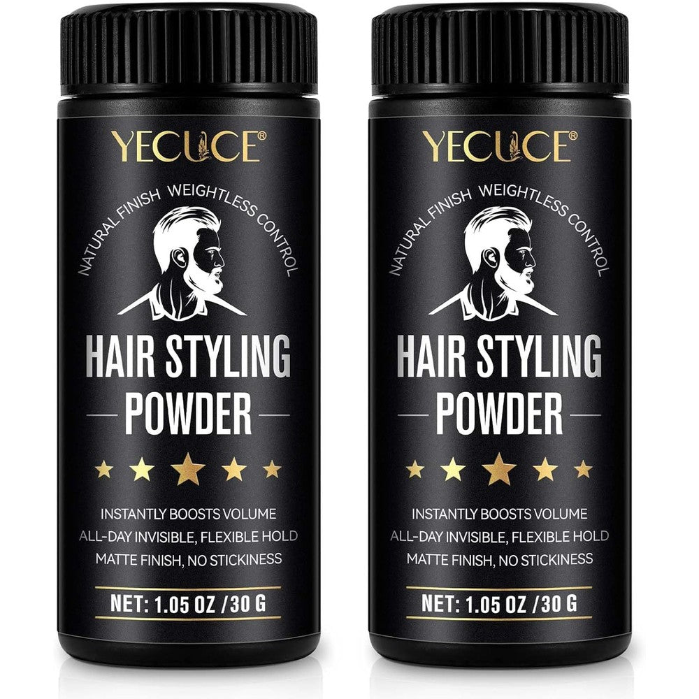 Yizemay hair styling powder 2 pack front view
