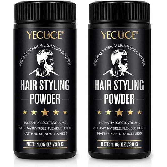 Yizemay hair styling powder 2 pack front view