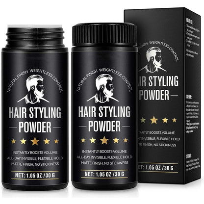 Nifeishi hair styling powder for men front view packaging