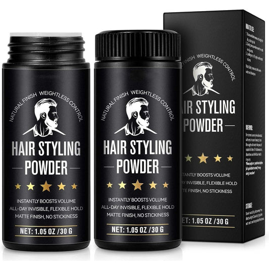 Nifeishi hair styling powder for men front view packaging