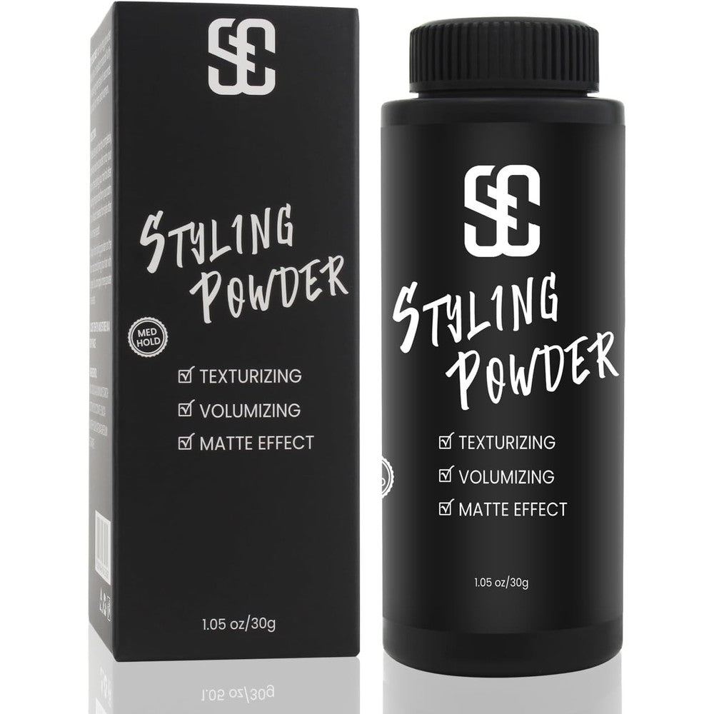 Sovoncare Hair Styling Powder matte natural look front view