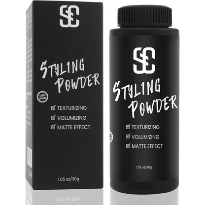 Sovoncare Hair Styling Powder matte natural look front view