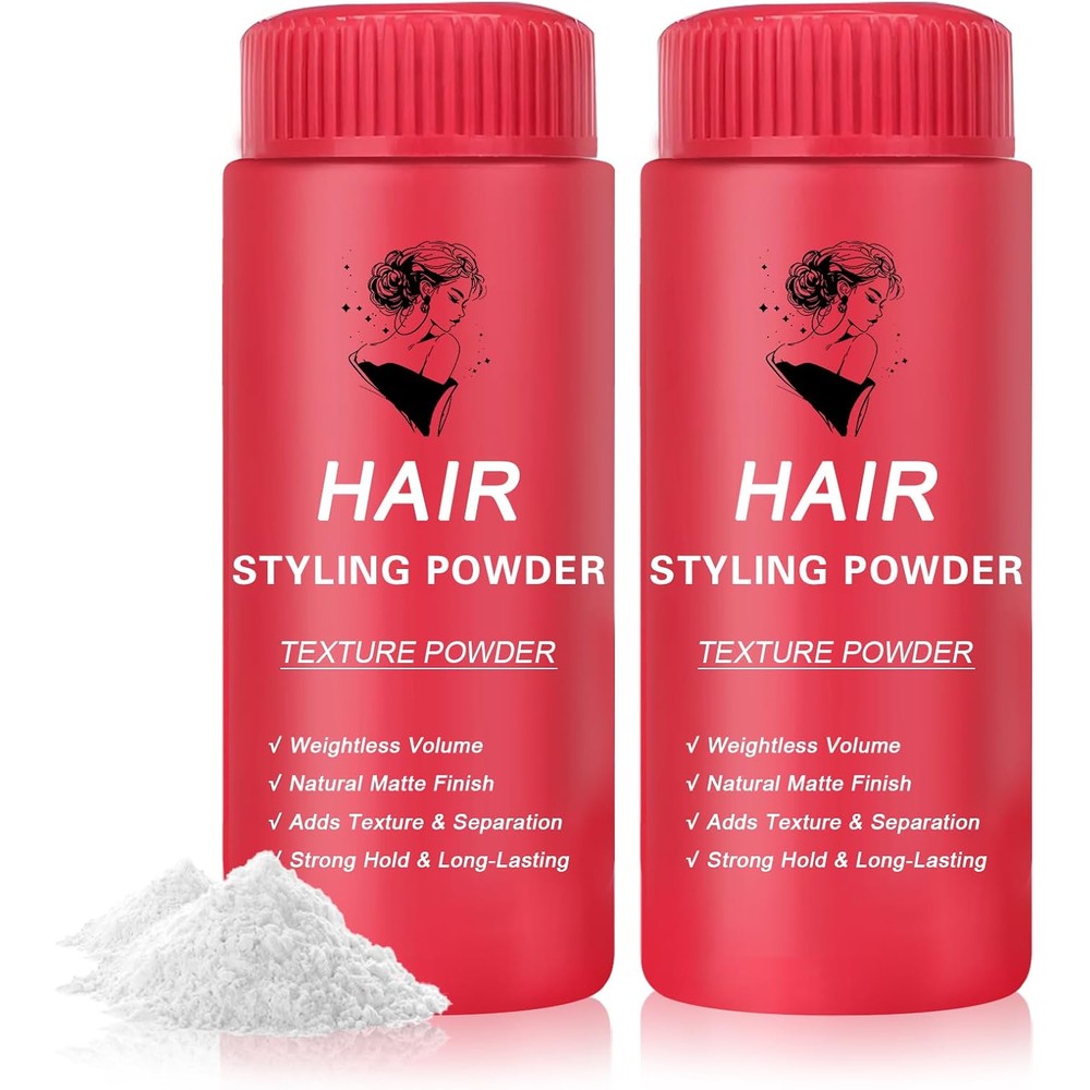 Damusi Hair Texture Styling Powder bottles front view