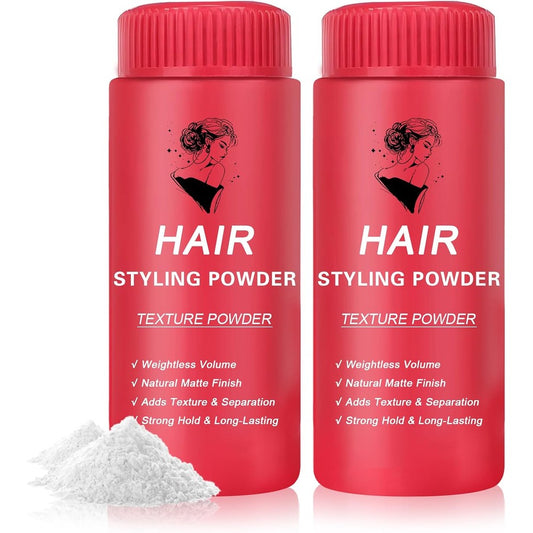 Damusi Hair Texture Styling Powder bottles front view