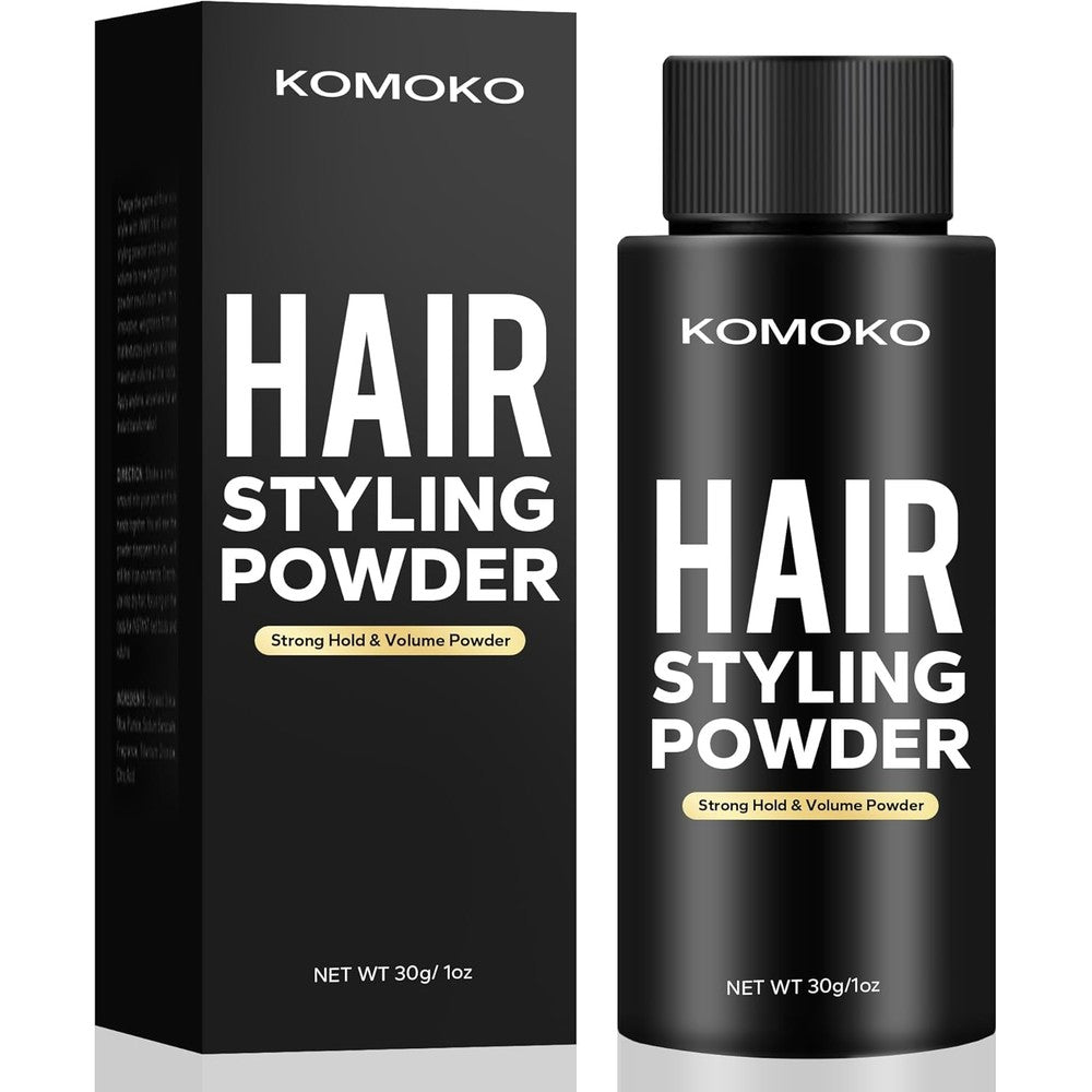 Komoko Hair Styling Powder for Men front view bottle