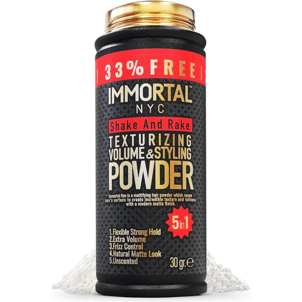 Immortal NYC 5-in-1 Shake and Rake Volume and Styling Powder front view