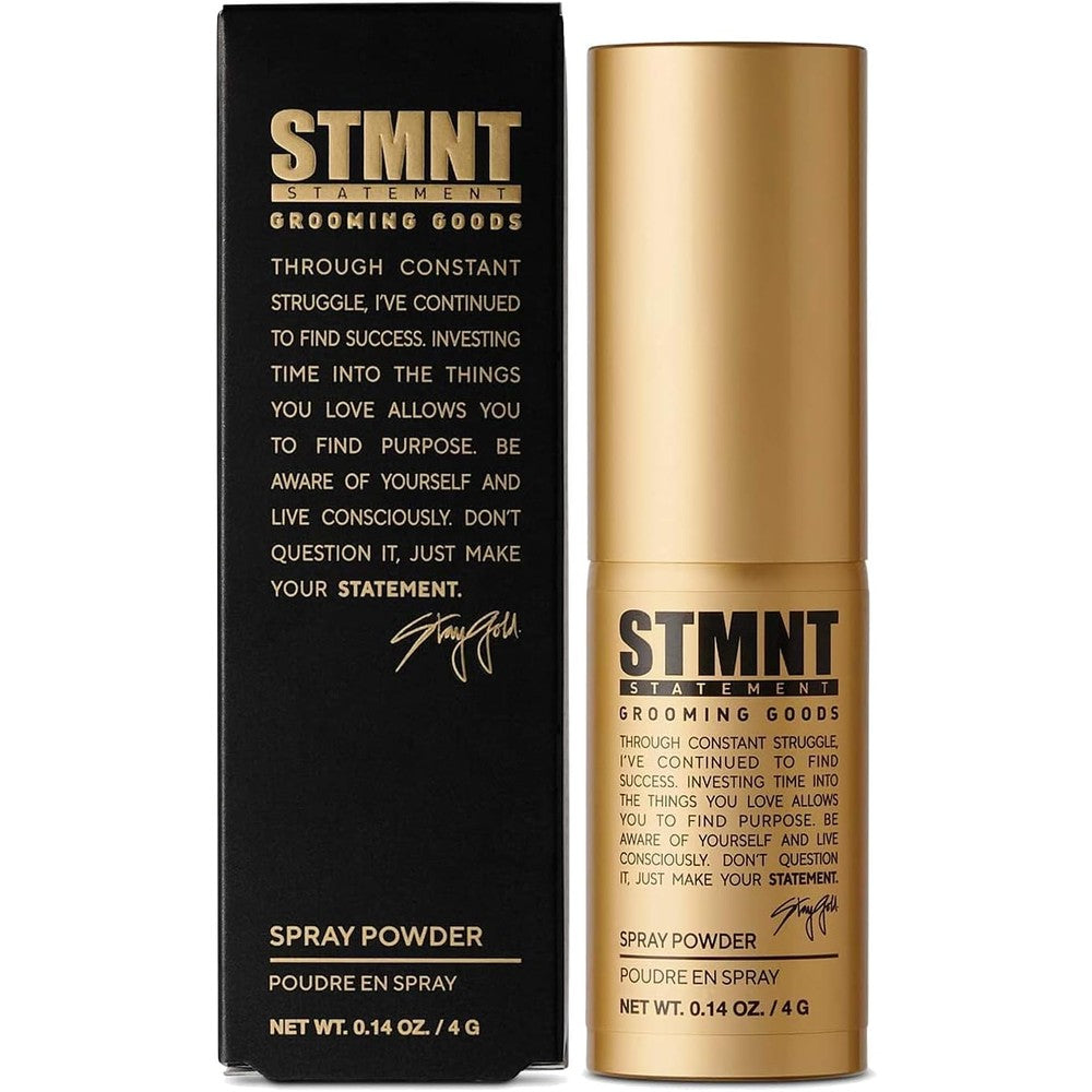 Stmnt Grooming Goods Spray Powder bottle front view