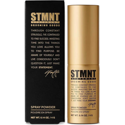 Stmnt Grooming Goods Spray Powder bottle front view