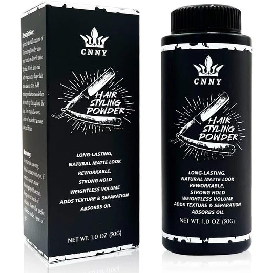 Crownnaturally CNNY Hair Styling Powder front view bottle