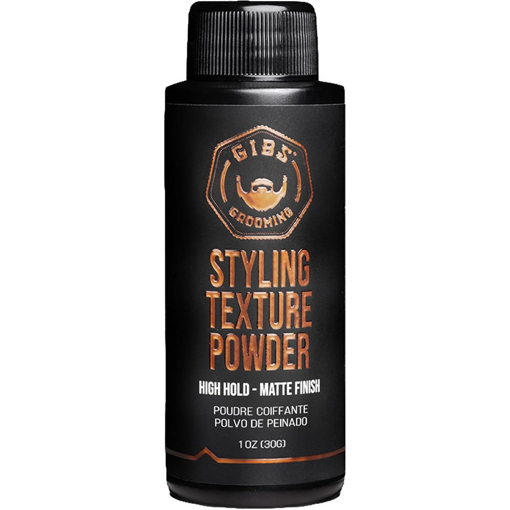 Gibs Grooming Styling Texture Powder front view packaging