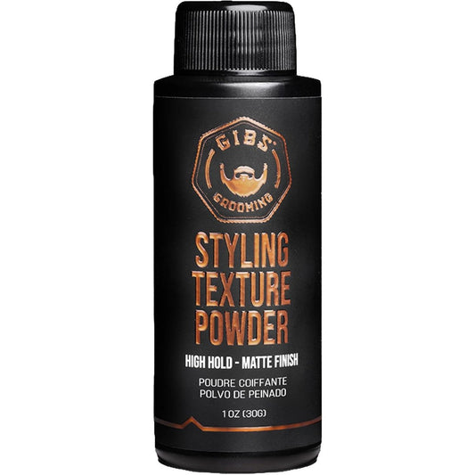 Gibs Grooming Styling Texture Powder front view packaging