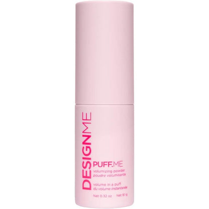 Design.Me Puff.Me Volumizing Powder front view packaging