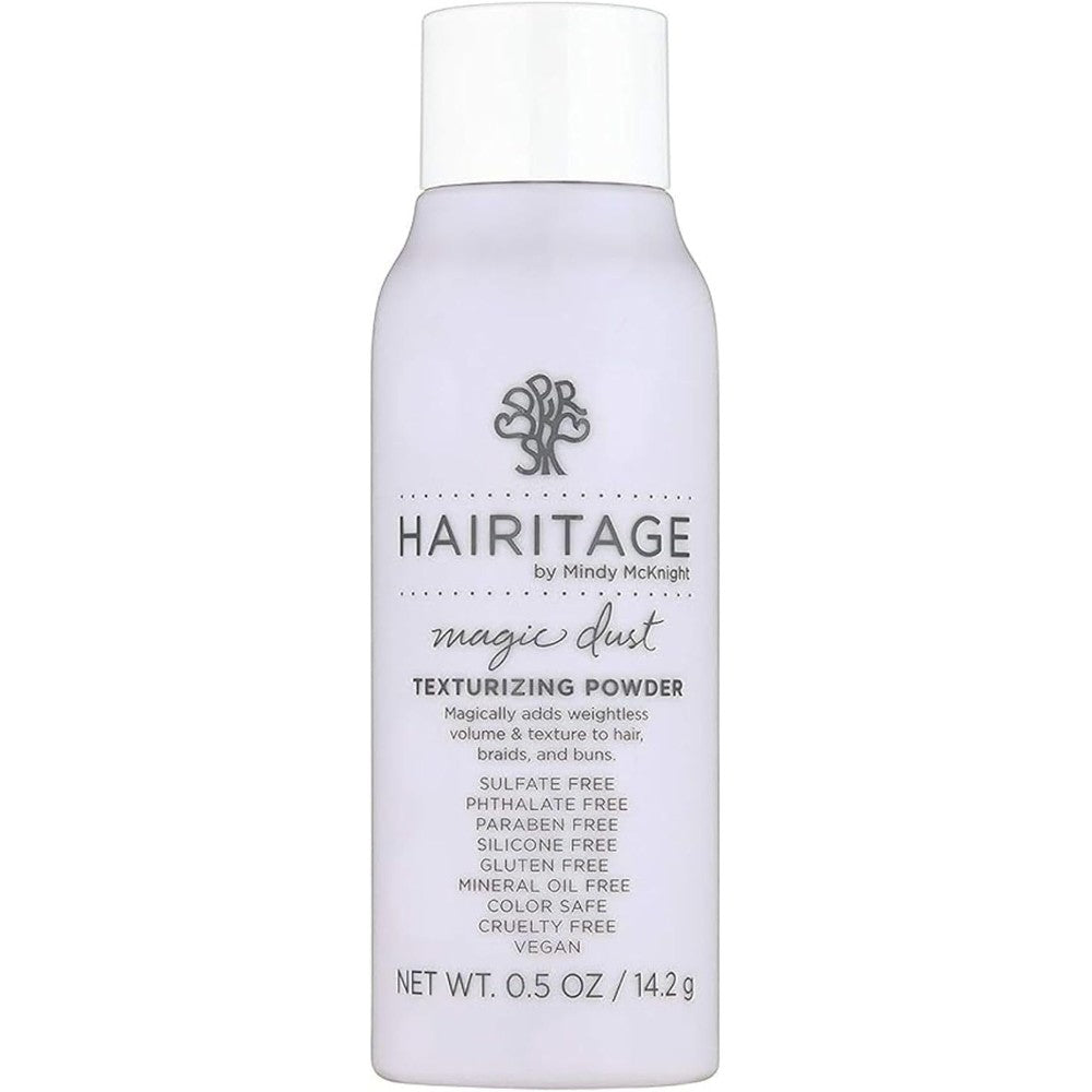 Hairitage Magic Dust Texturizing Powder front view bottle