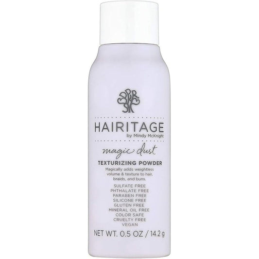 Hairitage Magic Dust Texturizing Powder front view bottle