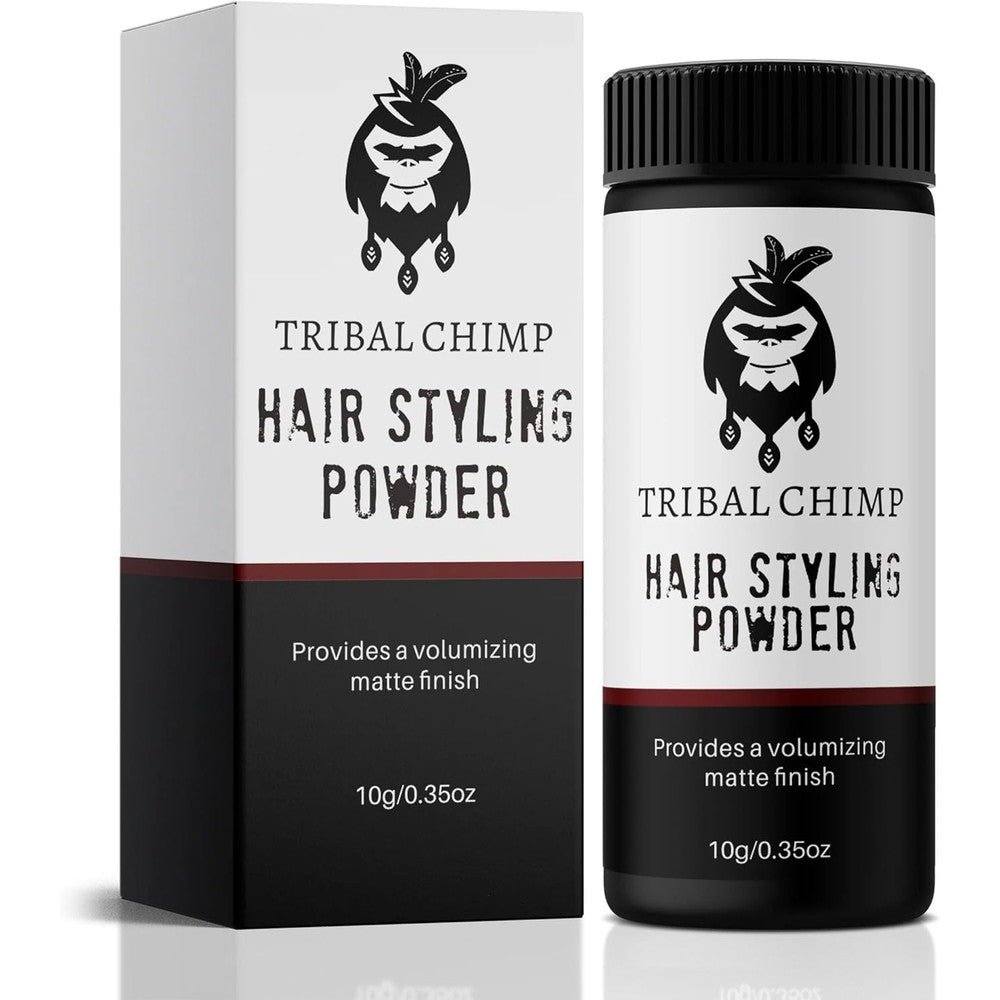 Tribal Chimp Hair Styling Powder 10g bottle front view