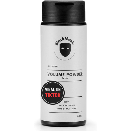 BlackMask Hair Texture Powder for men front bottle view