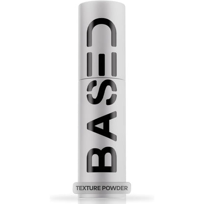 BASED BODYWORKS Hair Texturizing Powder front view showing the product bottle packaging