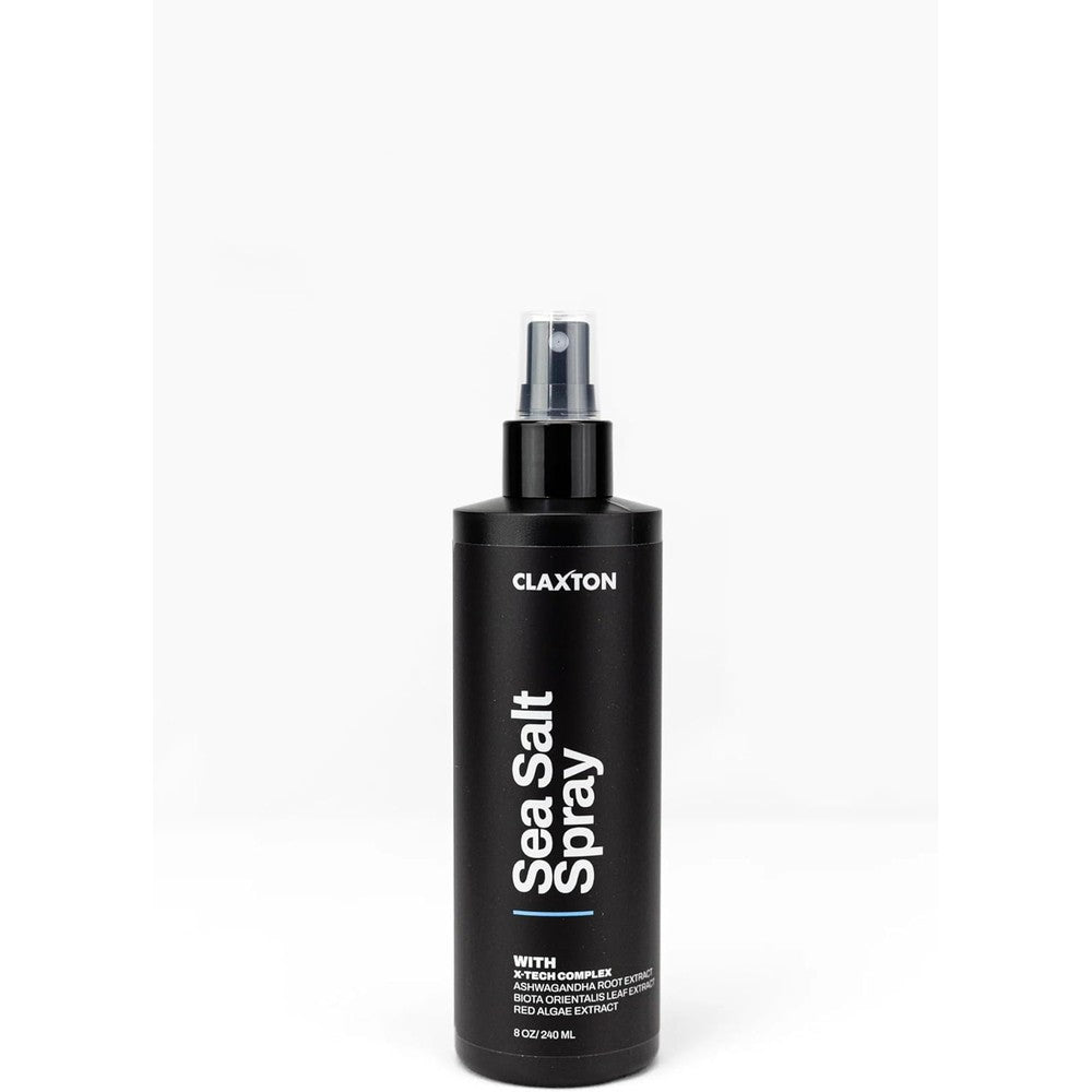 Claxton Sea Salt Spray front view bottle for texturizing hair styling