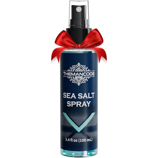 THEMANCODE Sea Salt Spray for Men front view premium texturizing hairspray