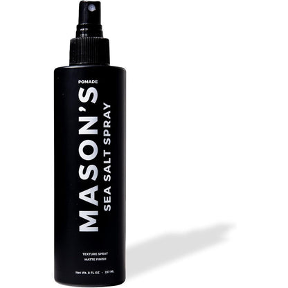 Mason's Pomade Sea Salt Spray front view packaging
