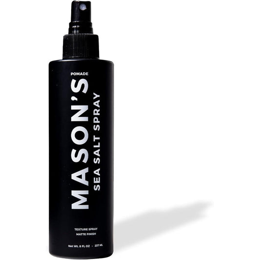 Mason's Pomade Sea Salt Spray front view packaging