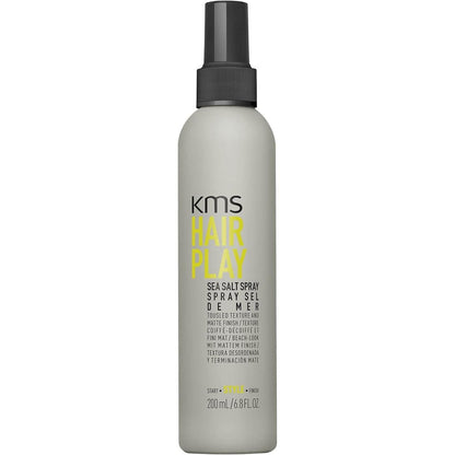 KMS Hairplay Sea Salt Spray bottle front view