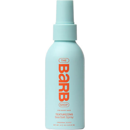 The Barb Shop Barb Sea Salt Spray front view texturizing beach wave hair product