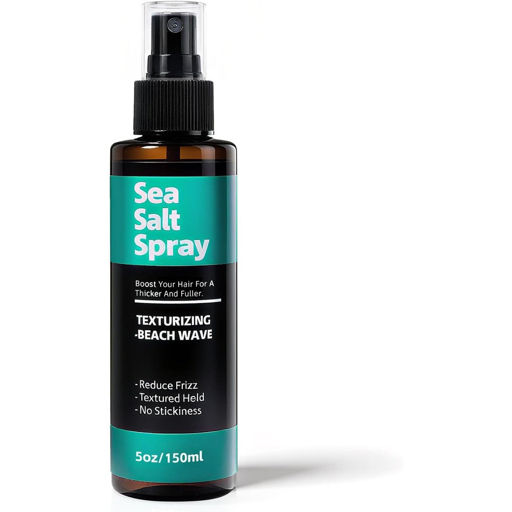 Berlaney sea salt spray bottle front view for hair volume