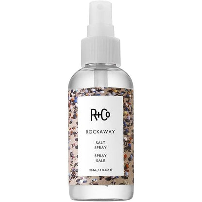 R+Co Rockaway Salt Spray bottle front view for volume