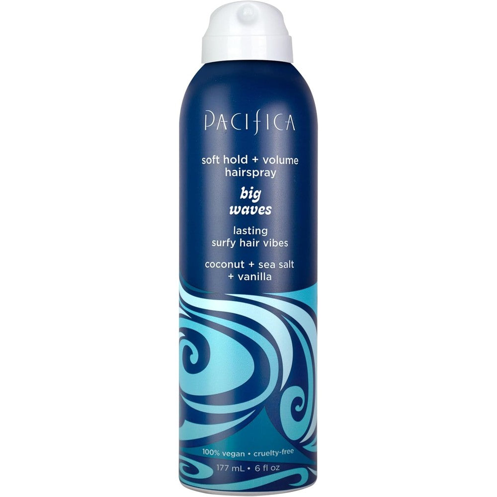 Pacifica Big Waves Coconut Vanilla Sea Salt Hairspray front view