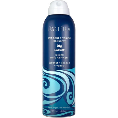 Pacifica Big Waves Coconut Vanilla Sea Salt Hairspray front view