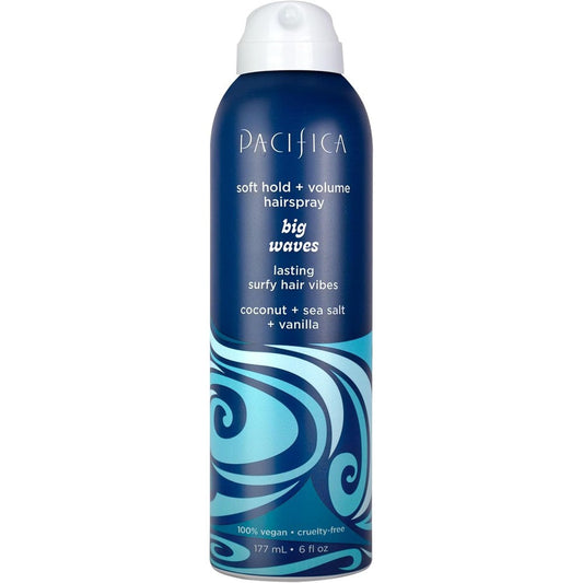 Pacifica Big Waves Coconut Vanilla Sea Salt Hairspray front view