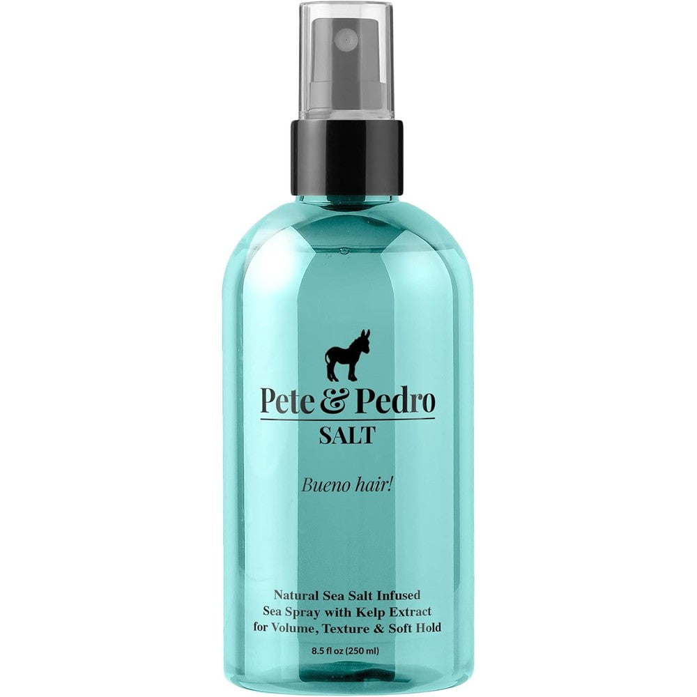 Pete and Pedro Salt Natural Sea Salt Spray bottle front view
