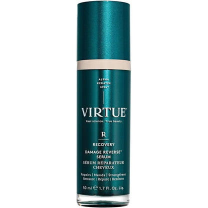 Virtue Recovery Damage Reverse Hair Serum 50ml front view bottle for bond repair