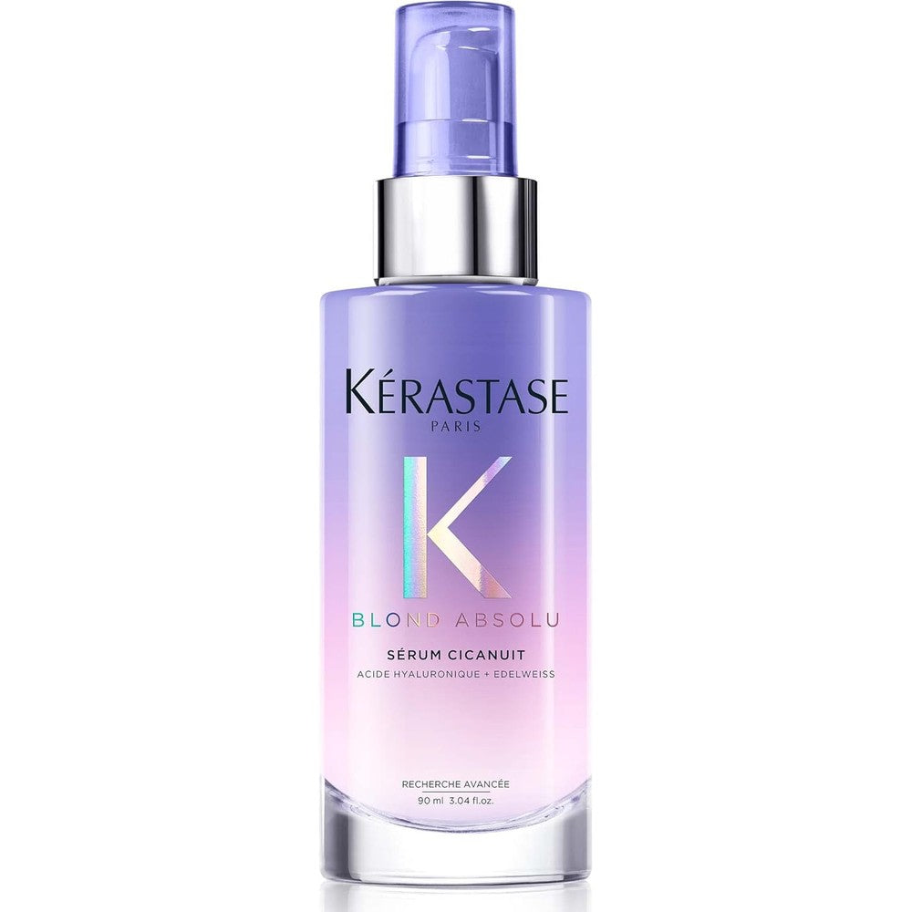 Kérastase Blond Absolu Cicanuit Overnight Hair Serum 90ml front view bottle for premium blonde hair care
