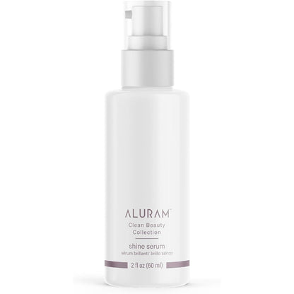 ALURAM Coconut Water Based Shine Serum front view bottle for anti frizz hair styling