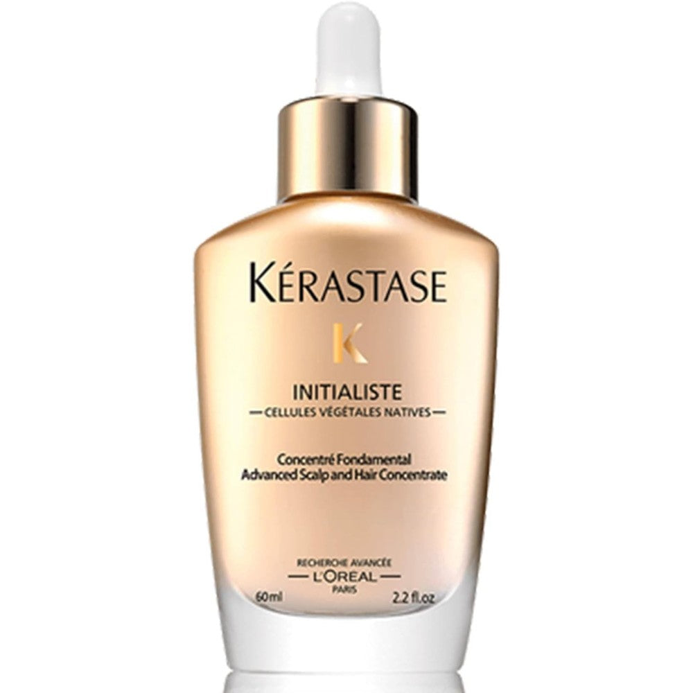 Kerastase Initialiste Advanced Scalp and Hair Concentrate front view luxury hair serum bottle