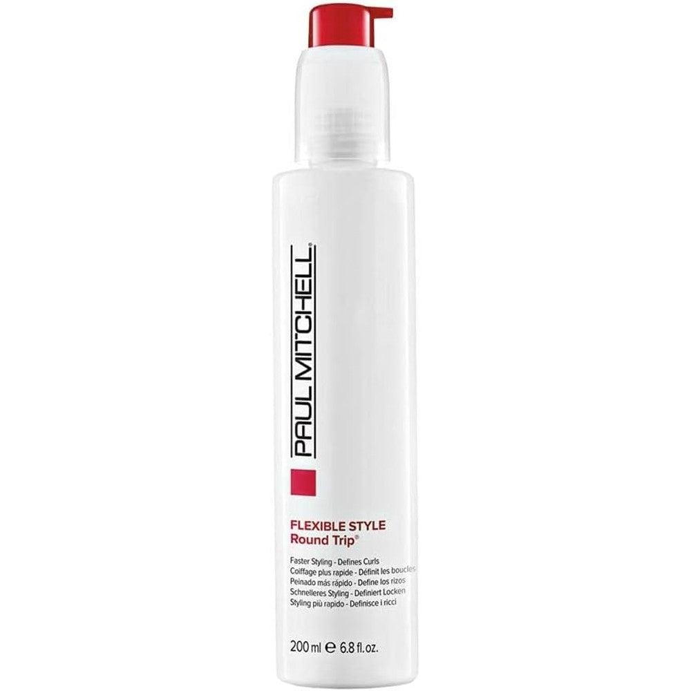 Paul Mitchell Round Trip Curl Defining Serum front view professional liquid curl definer for wavy hair