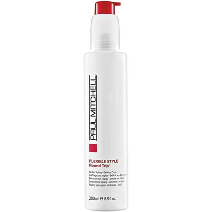 Paul Mitchell Round Trip Curl Defining Serum front view professional liquid curl definer for wavy hair