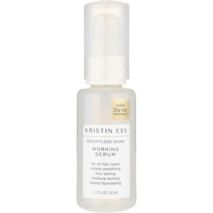 Kristin Ess hair weightless shine working hair serum 91.0g bottle