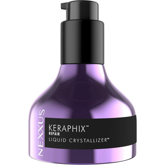 Nexxus Keraphix Liquid Crystallizer front view bottle showing premium leave in packaging