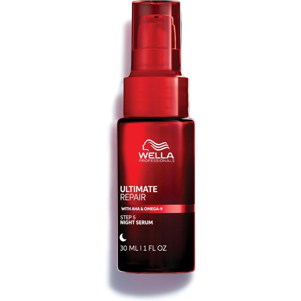 Wella Professionals Ultimate Repair Night Serum 30ml front bottle view for dry hair repair