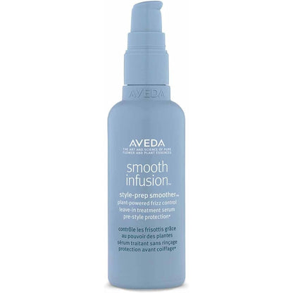 Aveda Smooth Infusion Style-Prep Smoother bottle front view professional anti frizz serum