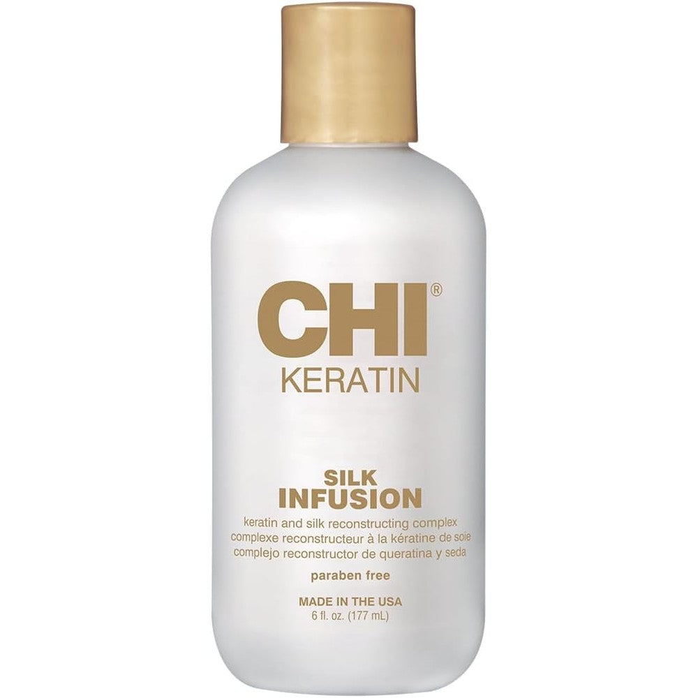 CHI Keratin Silk Infusion 6 Ounce bottle front view hydrating hair serum