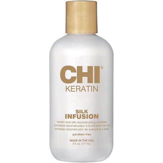 CHI Keratin Silk Infusion 6 Ounce bottle front view hydrating hair serum