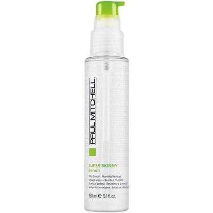 Paul Mitchell Super Skinny Serum Blowout Primer 150ml front view bottle for salon sleek hair styling