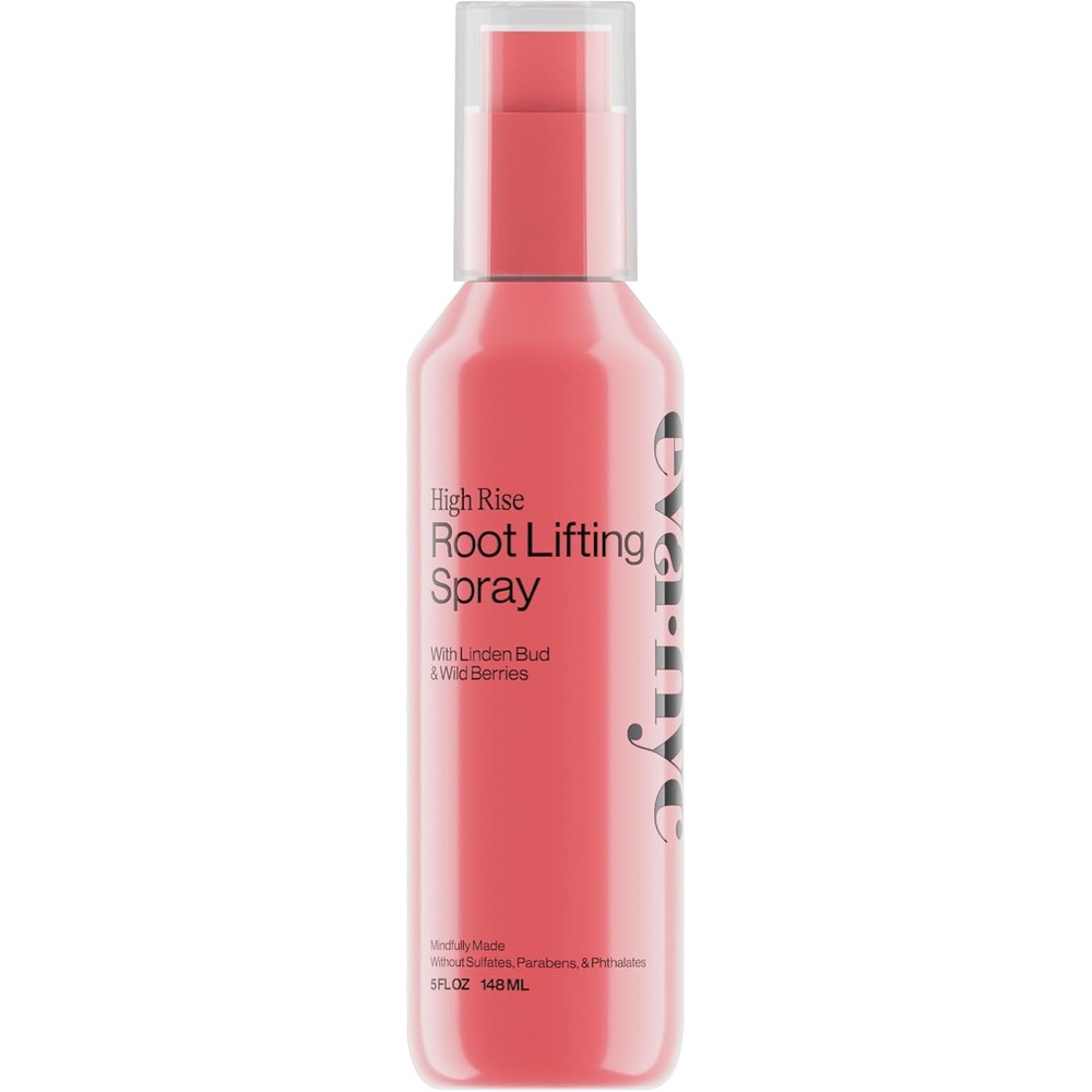 Eva NYC Lift Off Volumizing And Thickening Mist front view bottle of hair styling spray for fine hair volume
