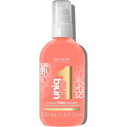 Revlon Professional UniqOne Curls 10-in-1 Leave-In Treatment bottle front view
